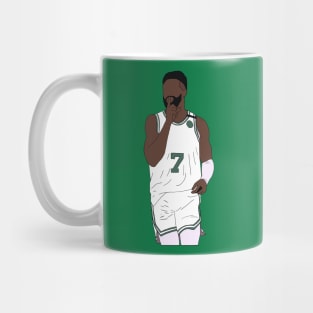 Jaylen Brown Says "Shhh" Mug